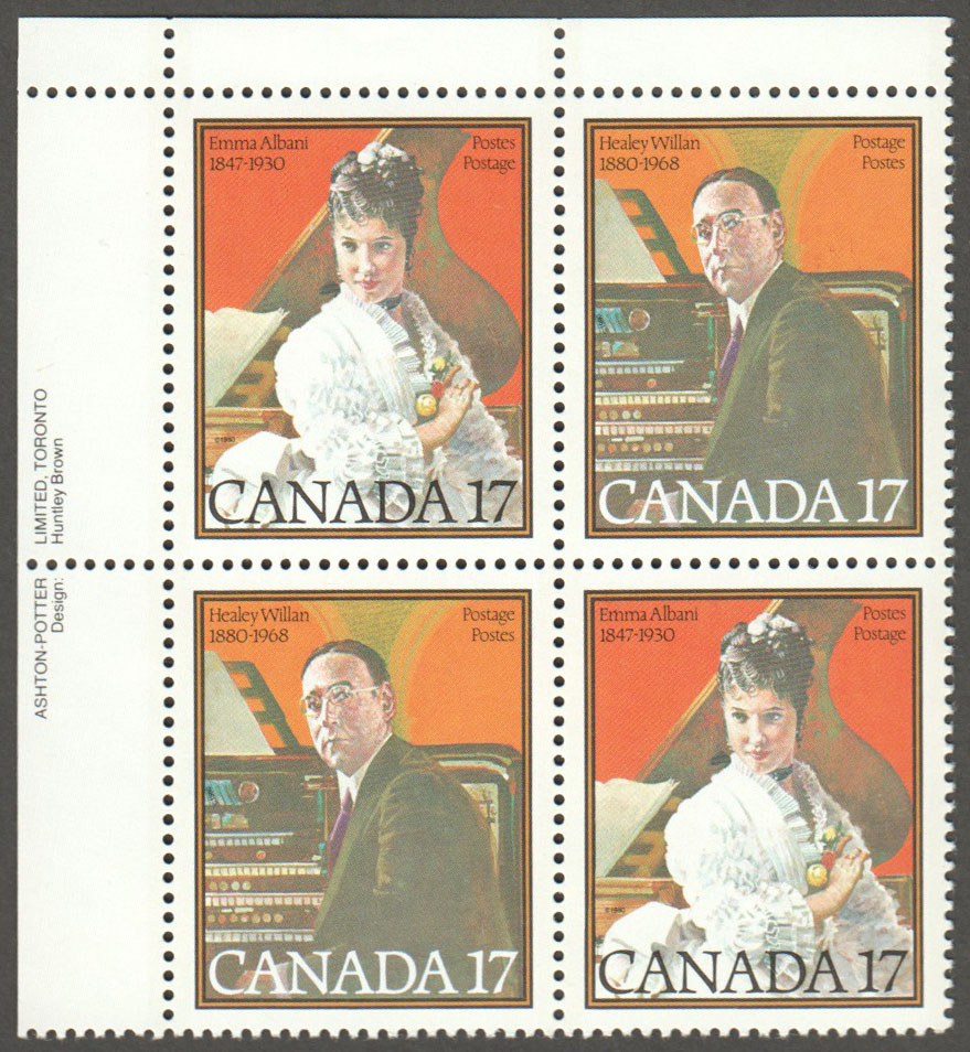 Canada Scott 861a MNH PB UL (A10-10) - Click Image to Close